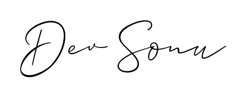 A stylish, flowing autograph style designed for name Dev Sonu using Allison_Script typography. Perfect for digital creative projects. Dev Sonu signature style 2 images and pictures png
