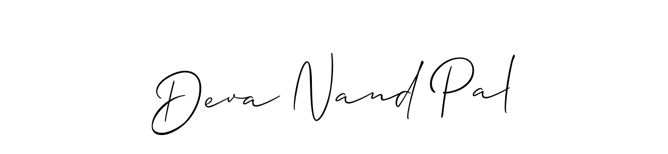 Make a short Deva Nand Pal signature style. Manage your documents anywhere anytime using Allison_Script. Create and add eSignatures, submit forms, share and send files easily. Deva Nand Pal signature style 2 images and pictures png
