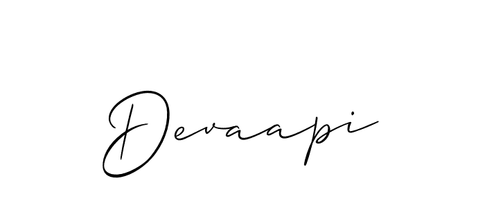 if you are searching for the best signature style for your name Devaapi. so please give up your signature search. here we have designed multiple signature styles  using Allison_Script. Devaapi signature style 2 images and pictures png