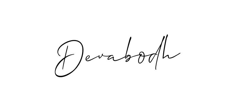 Make a beautiful signature design for name Devabodh. Use this online signature maker to create a handwritten signature for free. Devabodh signature style 2 images and pictures png