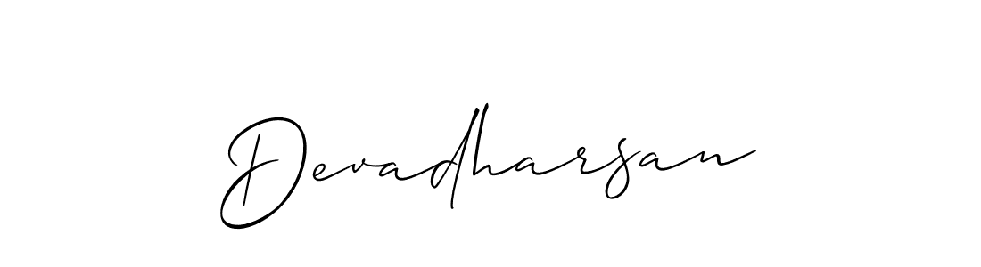 Also You can easily find your signature by using the search form. We will create Devadharsan name handwritten signature images for you free of cost using Allison_Script sign style. Devadharsan signature style 2 images and pictures png