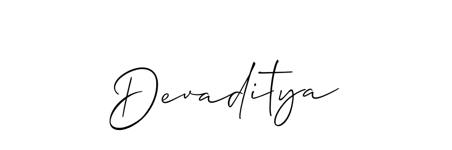 Make a beautiful signature design for name Devaditya. Use this online signature maker to create a handwritten signature for free. Devaditya signature style 2 images and pictures png