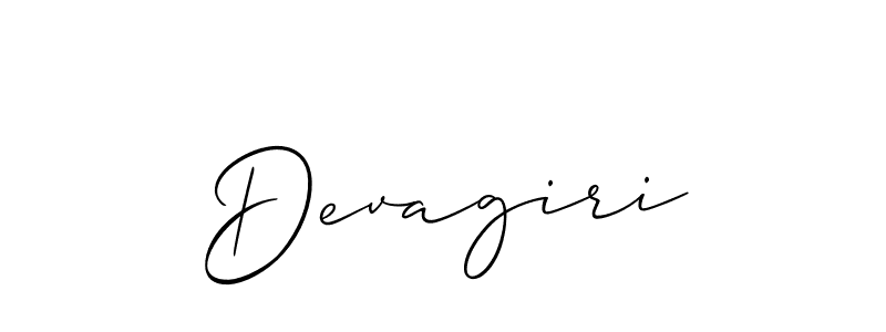 How to Draw Devagiri signature style? Allison_Script is a latest design signature styles for name Devagiri. Devagiri signature style 2 images and pictures png