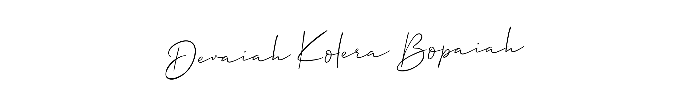 if you are searching for the best signature style for your name Devaiah Kolera Bopaiah. so please give up your signature search. here we have designed multiple signature styles  using Allison_Script. Devaiah Kolera Bopaiah signature style 2 images and pictures png