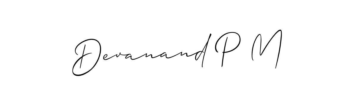 See photos of Devanand P M official signature by Spectra . Check more albums & portfolios. Read reviews & check more about Allison_Script font. Devanand P M signature style 2 images and pictures png