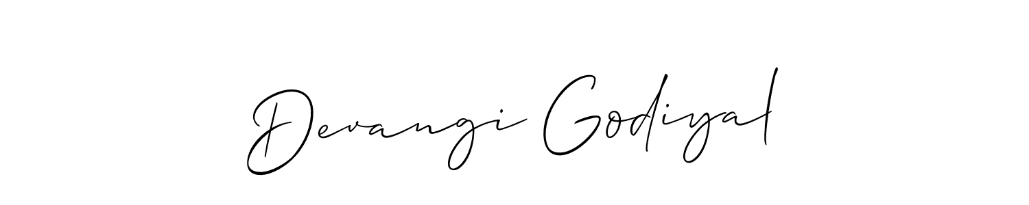 Make a beautiful signature design for name Devangi Godiyal. Use this online signature maker to create a handwritten signature for free. Devangi Godiyal signature style 2 images and pictures png