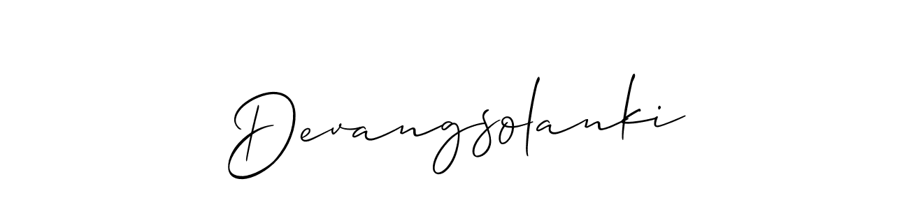 Make a beautiful signature design for name Devangsolanki. Use this online signature maker to create a handwritten signature for free. Devangsolanki signature style 2 images and pictures png