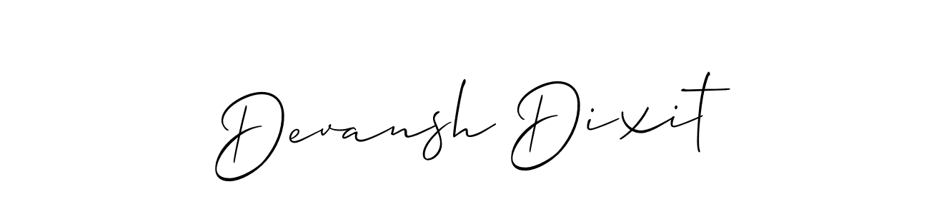 Make a beautiful signature design for name Devansh Dixit. Use this online signature maker to create a handwritten signature for free. Devansh Dixit signature style 2 images and pictures png