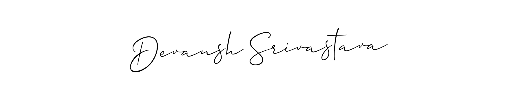 Best and Professional Signature Style for Devansh Srivastava. Allison_Script Best Signature Style Collection. Devansh Srivastava signature style 2 images and pictures png