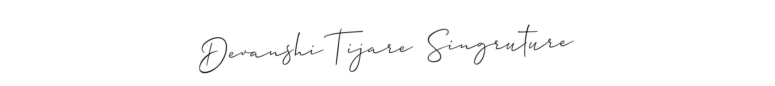 See photos of Devanshi Tijare  Singruture official signature by Spectra . Check more albums & portfolios. Read reviews & check more about Allison_Script font. Devanshi Tijare  Singruture signature style 2 images and pictures png