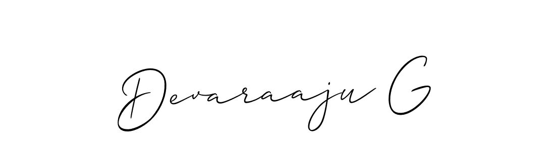 Similarly Allison_Script is the best handwritten signature design. Signature creator online .You can use it as an online autograph creator for name Devaraaju G. Devaraaju G signature style 2 images and pictures png