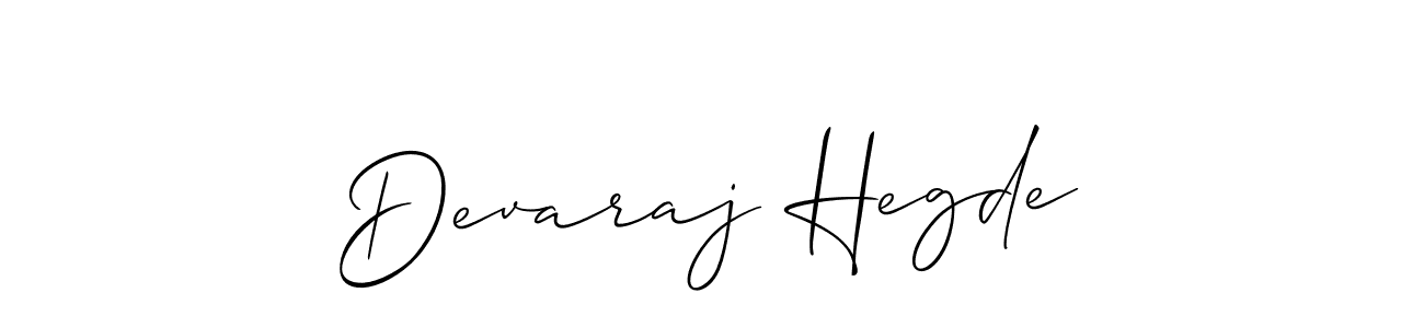 Create a beautiful signature design for name Devaraj Hegde. With this signature (Allison_Script) fonts, you can make a handwritten signature for free. Devaraj Hegde signature style 2 images and pictures png