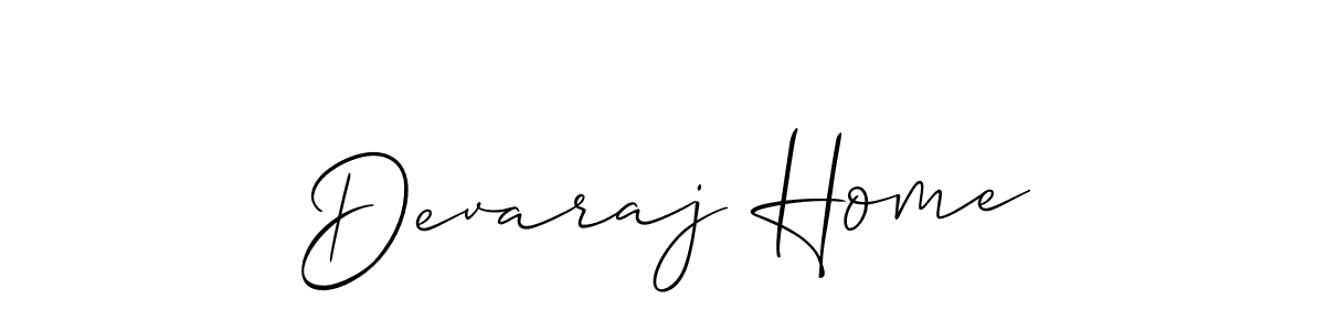 How to Draw Devaraj Home signature style? Allison_Script is a latest design signature styles for name Devaraj Home. Devaraj Home signature style 2 images and pictures png