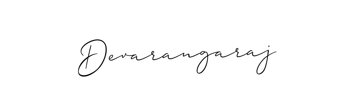 How to Draw Devarangaraj signature style? Allison_Script is a latest design signature styles for name Devarangaraj. Devarangaraj signature style 2 images and pictures png