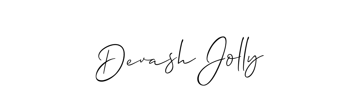 See photos of Devash Jolly official signature by Spectra . Check more albums & portfolios. Read reviews & check more about Allison_Script font. Devash Jolly signature style 2 images and pictures png