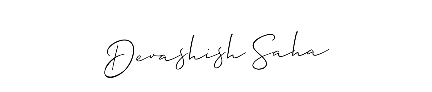 You can use this online signature creator to create a handwritten signature for the name Devashish Saha. This is the best online autograph maker. Devashish Saha signature style 2 images and pictures png