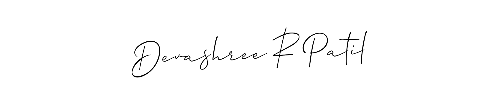 Best and Professional Signature Style for Devashree R Patil. Allison_Script Best Signature Style Collection. Devashree R Patil signature style 2 images and pictures png