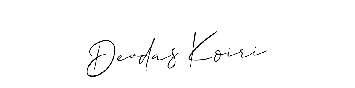 Make a short Devdas Koiri signature style. Manage your documents anywhere anytime using Allison_Script. Create and add eSignatures, submit forms, share and send files easily. Devdas Koiri signature style 2 images and pictures png