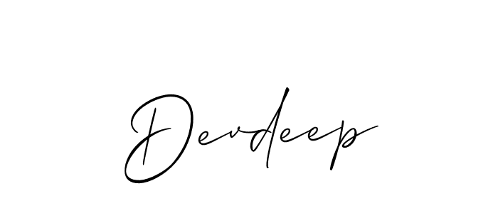 How to make Devdeep name signature. Use Allison_Script style for creating short signs online. This is the latest handwritten sign. Devdeep signature style 2 images and pictures png