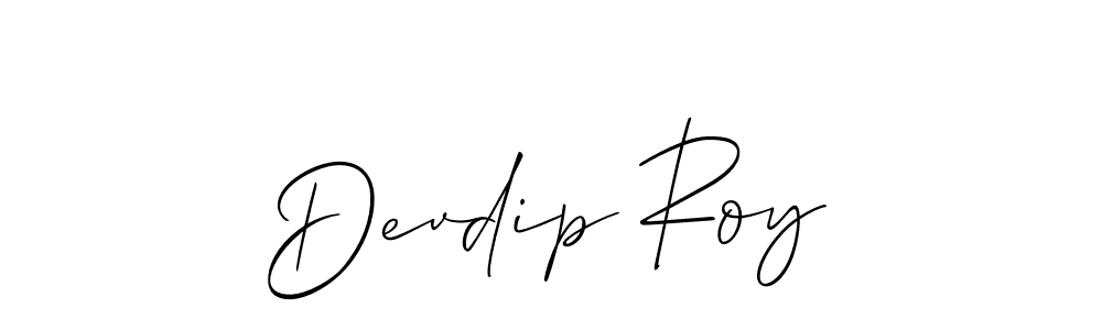 How to Draw Devdip Roy signature style? Allison_Script is a latest design signature styles for name Devdip Roy. Devdip Roy signature style 2 images and pictures png