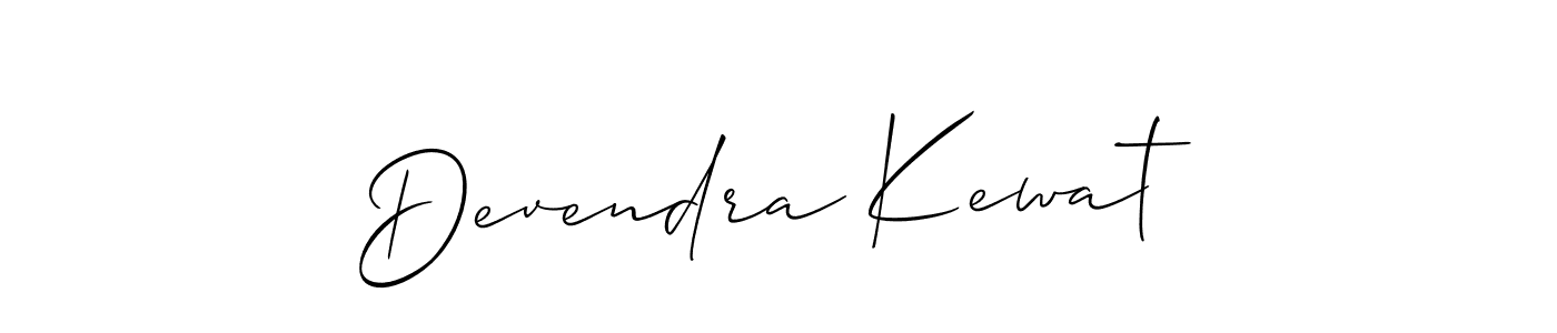 Best and Professional Signature Style for Devendra Kewat. Allison_Script Best Signature Style Collection. Devendra Kewat signature style 2 images and pictures png