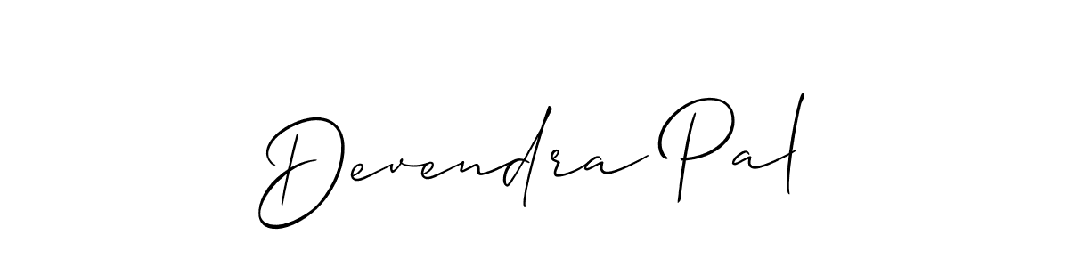 Similarly Allison_Script is the best handwritten signature design. Signature creator online .You can use it as an online autograph creator for name Devendra Pal. Devendra Pal signature style 2 images and pictures png