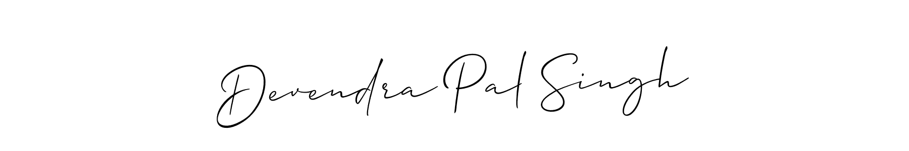 It looks lik you need a new signature style for name Devendra Pal Singh. Design unique handwritten (Allison_Script) signature with our free signature maker in just a few clicks. Devendra Pal Singh signature style 2 images and pictures png