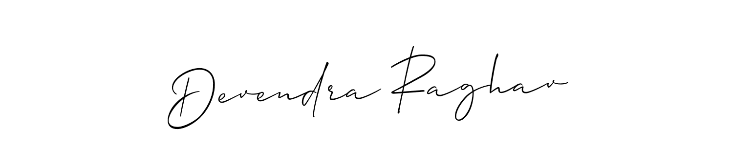 It looks lik you need a new signature style for name Devendra Raghav. Design unique handwritten (Allison_Script) signature with our free signature maker in just a few clicks. Devendra Raghav signature style 2 images and pictures png