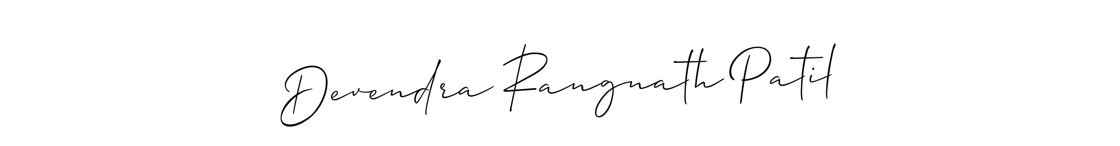 Design your own signature with our free online signature maker. With this signature software, you can create a handwritten (Allison_Script) signature for name Devendra Rangnath Patil. Devendra Rangnath Patil signature style 2 images and pictures png