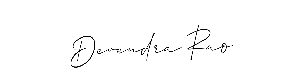 Make a short Devendra Rao signature style. Manage your documents anywhere anytime using Allison_Script. Create and add eSignatures, submit forms, share and send files easily. Devendra Rao signature style 2 images and pictures png