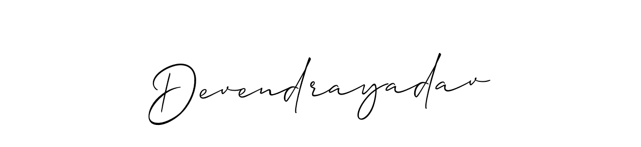 Best and Professional Signature Style for Devendrayadav. Allison_Script Best Signature Style Collection. Devendrayadav signature style 2 images and pictures png