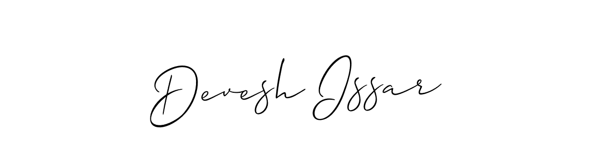 Once you've used our free online signature maker to create your best signature Allison_Script style, it's time to enjoy all of the benefits that Devesh Issar name signing documents. Devesh Issar signature style 2 images and pictures png