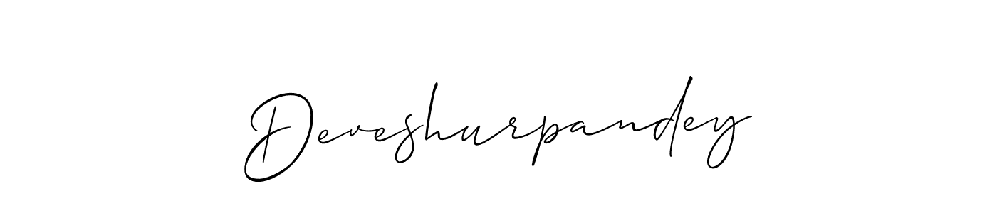 How to Draw Deveshurpandey signature style? Allison_Script is a latest design signature styles for name Deveshurpandey. Deveshurpandey signature style 2 images and pictures png