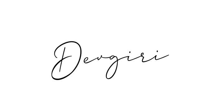 How to make Devgiri name signature. Use Allison_Script style for creating short signs online. This is the latest handwritten sign. Devgiri signature style 2 images and pictures png
