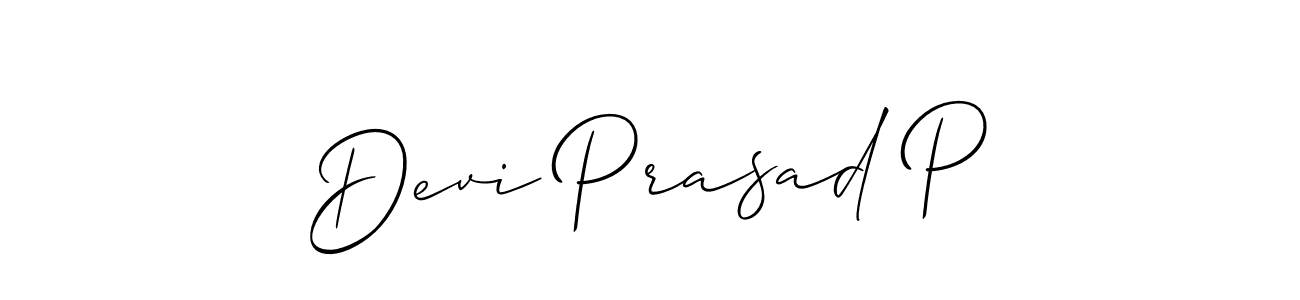 You can use this online signature creator to create a handwritten signature for the name Devi Prasad P. This is the best online autograph maker. Devi Prasad P signature style 2 images and pictures png