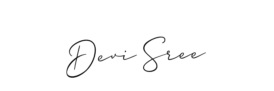 You can use this online signature creator to create a handwritten signature for the name Devi Sree. This is the best online autograph maker. Devi Sree signature style 2 images and pictures png