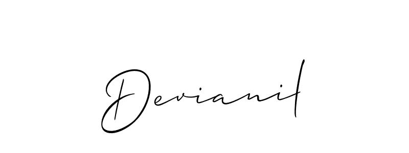 Make a beautiful signature design for name Devianil. Use this online signature maker to create a handwritten signature for free. Devianil signature style 2 images and pictures png