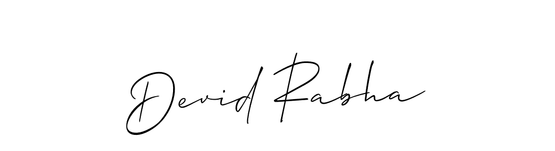 Similarly Allison_Script is the best handwritten signature design. Signature creator online .You can use it as an online autograph creator for name Devid Rabha. Devid Rabha signature style 2 images and pictures png