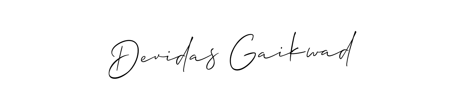 Make a beautiful signature design for name Devidas Gaikwad. Use this online signature maker to create a handwritten signature for free. Devidas Gaikwad signature style 2 images and pictures png