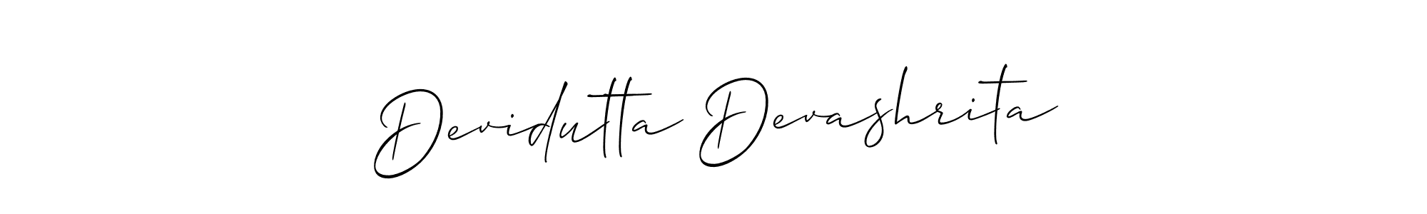 You can use this online signature creator to create a handwritten signature for the name Devidutta Devashrita. This is the best online autograph maker. Devidutta Devashrita signature style 2 images and pictures png