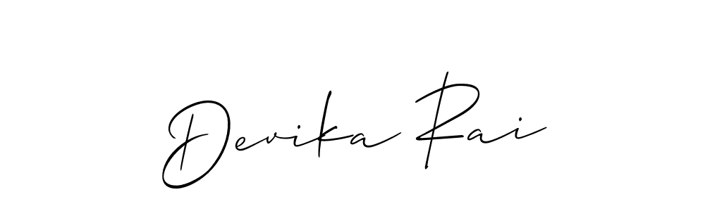 Once you've used our free online signature maker to create your best signature Allison_Script style, it's time to enjoy all of the benefits that Devika Rai name signing documents. Devika Rai signature style 2 images and pictures png