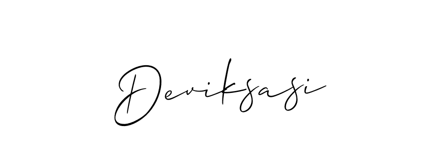 Once you've used our free online signature maker to create your best signature Allison_Script style, it's time to enjoy all of the benefits that Deviksasi name signing documents. Deviksasi signature style 2 images and pictures png