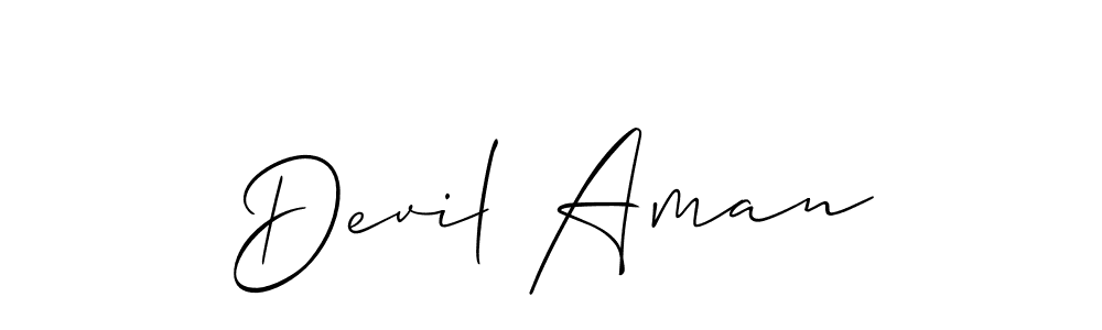 Make a short Devil Aman signature style. Manage your documents anywhere anytime using Allison_Script. Create and add eSignatures, submit forms, share and send files easily. Devil Aman signature style 2 images and pictures png