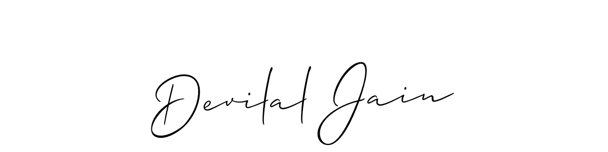 Once you've used our free online signature maker to create your best signature Allison_Script style, it's time to enjoy all of the benefits that Devilal Jain name signing documents. Devilal Jain signature style 2 images and pictures png