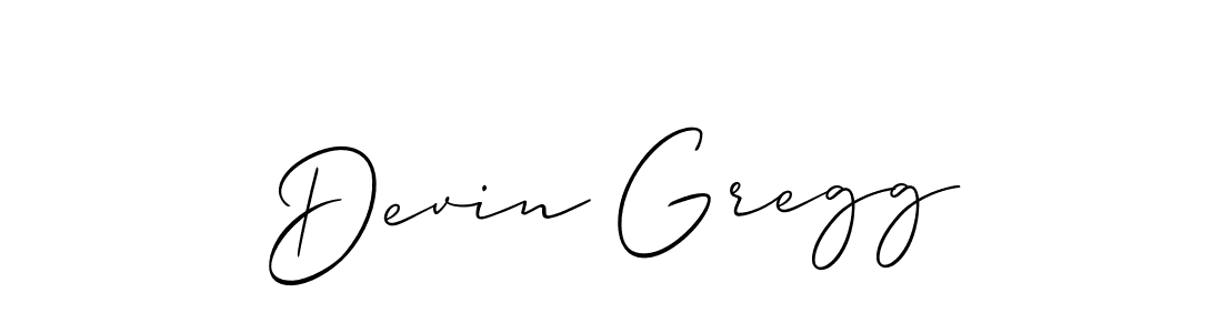 Make a short Devin Gregg signature style. Manage your documents anywhere anytime using Allison_Script. Create and add eSignatures, submit forms, share and send files easily. Devin Gregg signature style 2 images and pictures png