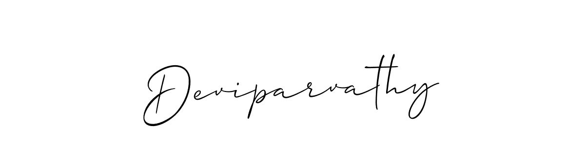 Also You can easily find your signature by using the search form. We will create Deviparvathy name handwritten signature images for you free of cost using Allison_Script sign style. Deviparvathy signature style 2 images and pictures png