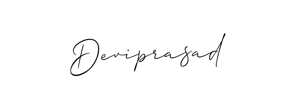 Deviprasad stylish signature style. Best Handwritten Sign (Allison_Script) for my name. Handwritten Signature Collection Ideas for my name Deviprasad. Deviprasad signature style 2 images and pictures png
