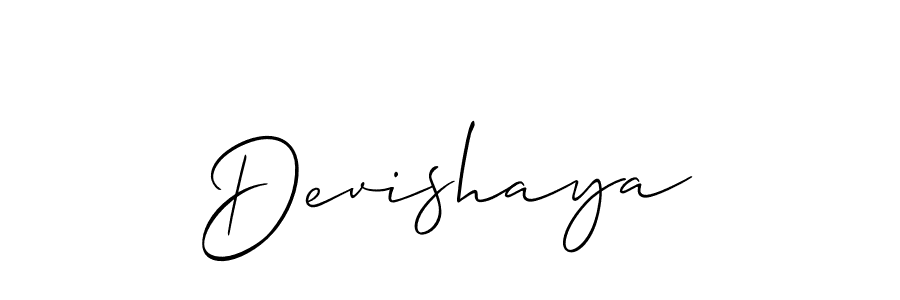 Devishaya stylish signature style. Best Handwritten Sign (Allison_Script) for my name. Handwritten Signature Collection Ideas for my name Devishaya. Devishaya signature style 2 images and pictures png