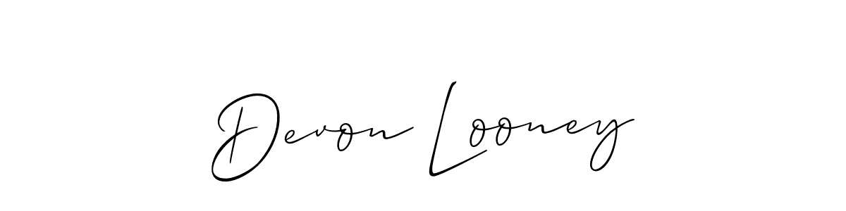 See photos of Devon Looney official signature by Spectra . Check more albums & portfolios. Read reviews & check more about Allison_Script font. Devon Looney signature style 2 images and pictures png