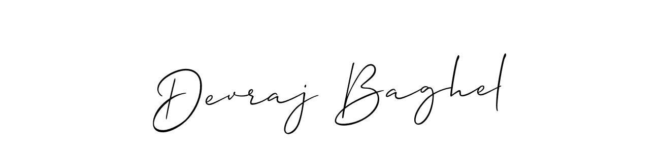 It looks lik you need a new signature style for name Devraj Baghel. Design unique handwritten (Allison_Script) signature with our free signature maker in just a few clicks. Devraj Baghel signature style 2 images and pictures png